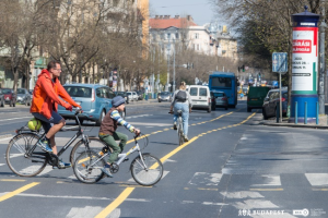 Új busz- és kerékpársávokkal lesz biztonságosabb a Baross utca