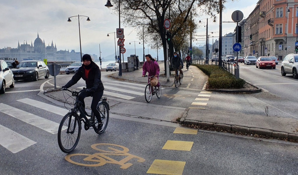 Biciklis újhullám: januárban mintegy 65%-kal több kerékpározót mértek, mint tavaly ilyenkor
