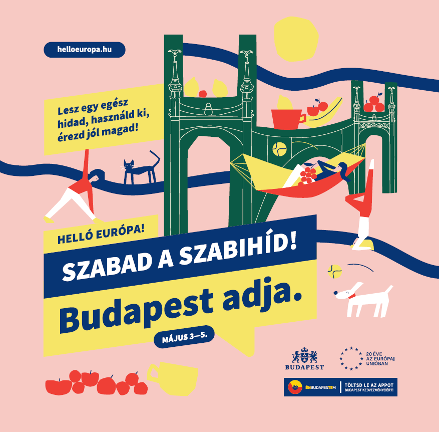 Fesztivállal ünnepli Budapest a 20 éves EU-csatlakozást